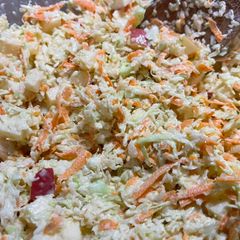 A picture of Cole slaw.