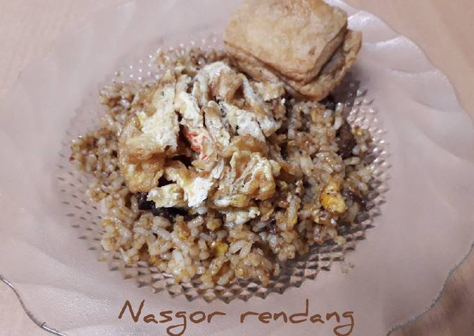 Nasgor rendang