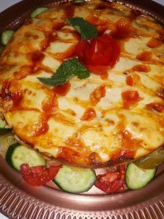 عکسی از دستور کیک گوشت