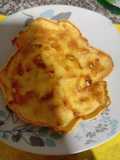 Tortilla esponjosa de queso