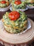 Tortini spinaci e fiocchi di latte