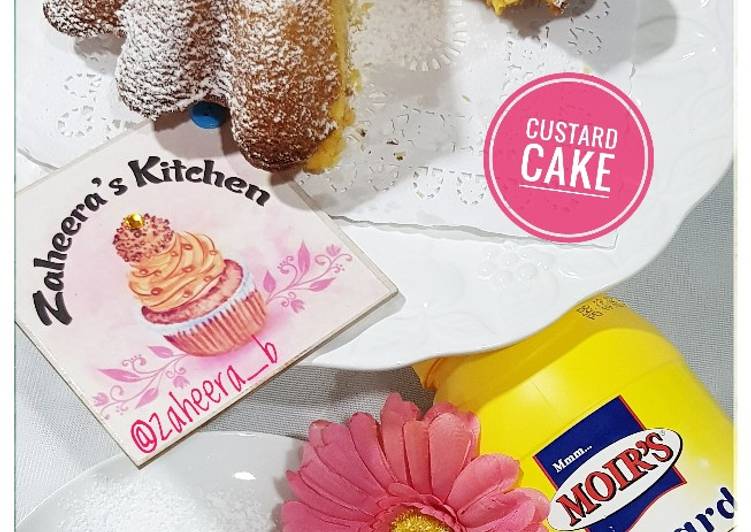 Step-by-Step Guide to Prepare Quick Custard cake