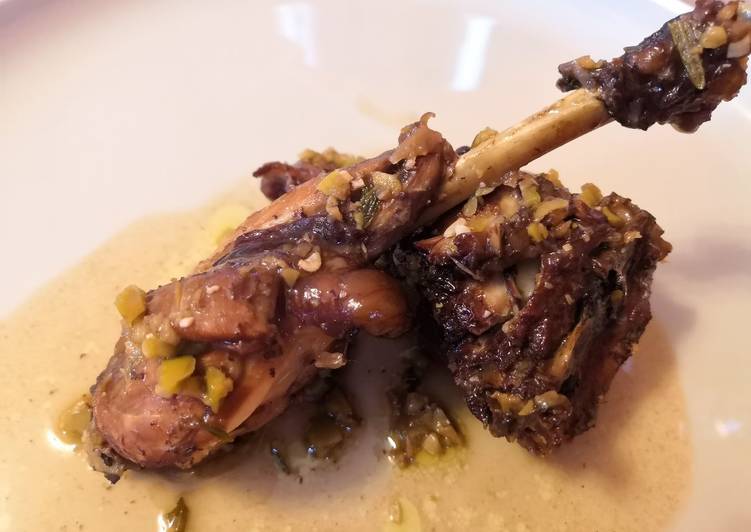 Coniglio alla ligure