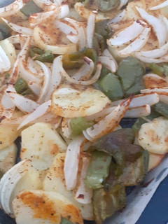 Una foto de Verduras al horno especiadas