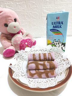 Foto resep Dadar gulung vla coklat