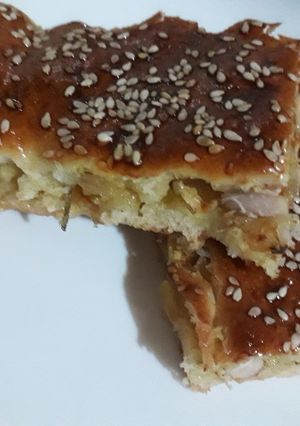 صورة لوصفة فطيرة تركية
