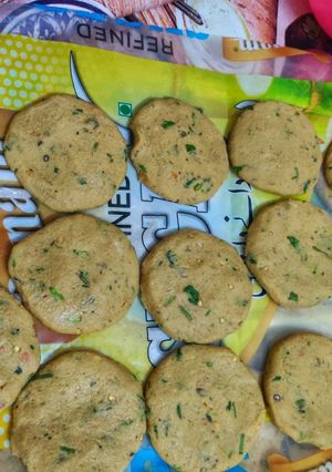 A picture of Shami kababs.