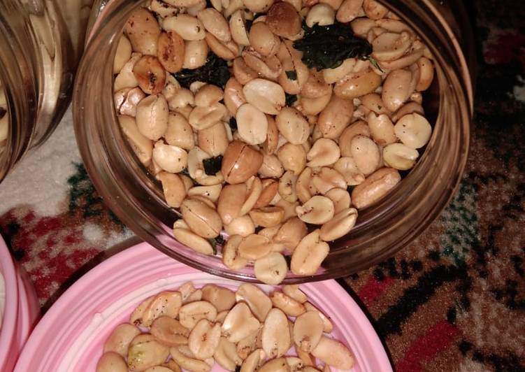 Cara Membuat Kacang Tojin Bawang Yang Gurih