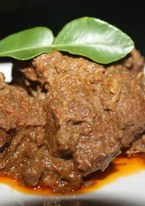 Foto resep Rendang khas padang Asli