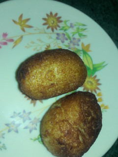 A picture of Potato cheese bread roll.
