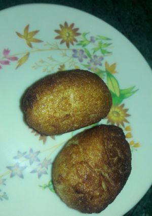 A picture of Potato cheese bread roll.