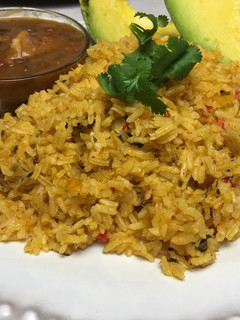 Una foto de Arroz con bacalao