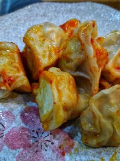 泡菜汁煎餃 的食譜成品照片
