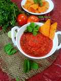 मैक्सिकन टोमाटो गार्लिक सालसा (Mexican tomato garlic Salsa)