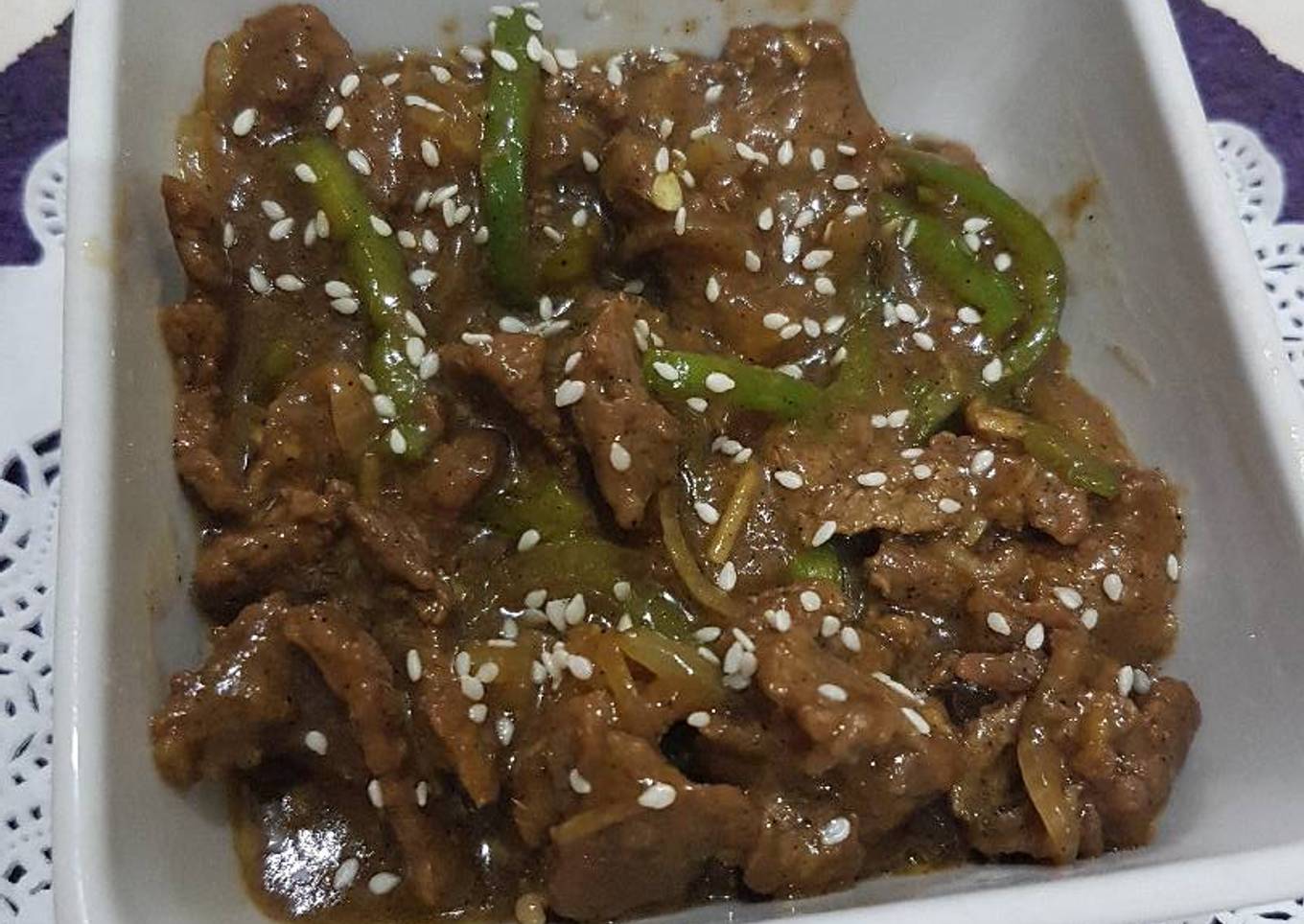 Beef yakiniku