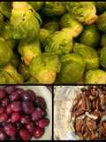 Brussels Sprouts with Pecans and Cranberries