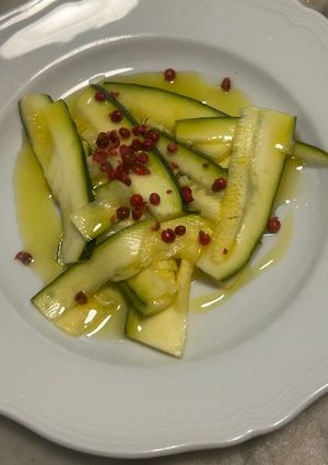 Foto di Zucchine marinate agrodolci