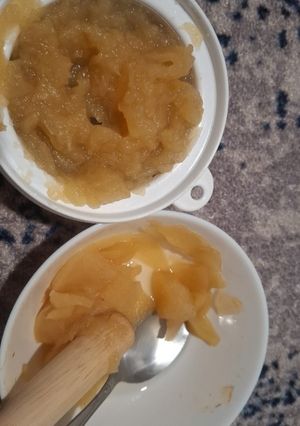 Foto resep Mpasi 6+ Cemilan bayi Sehat tinggi vit C pure Apel mudah
