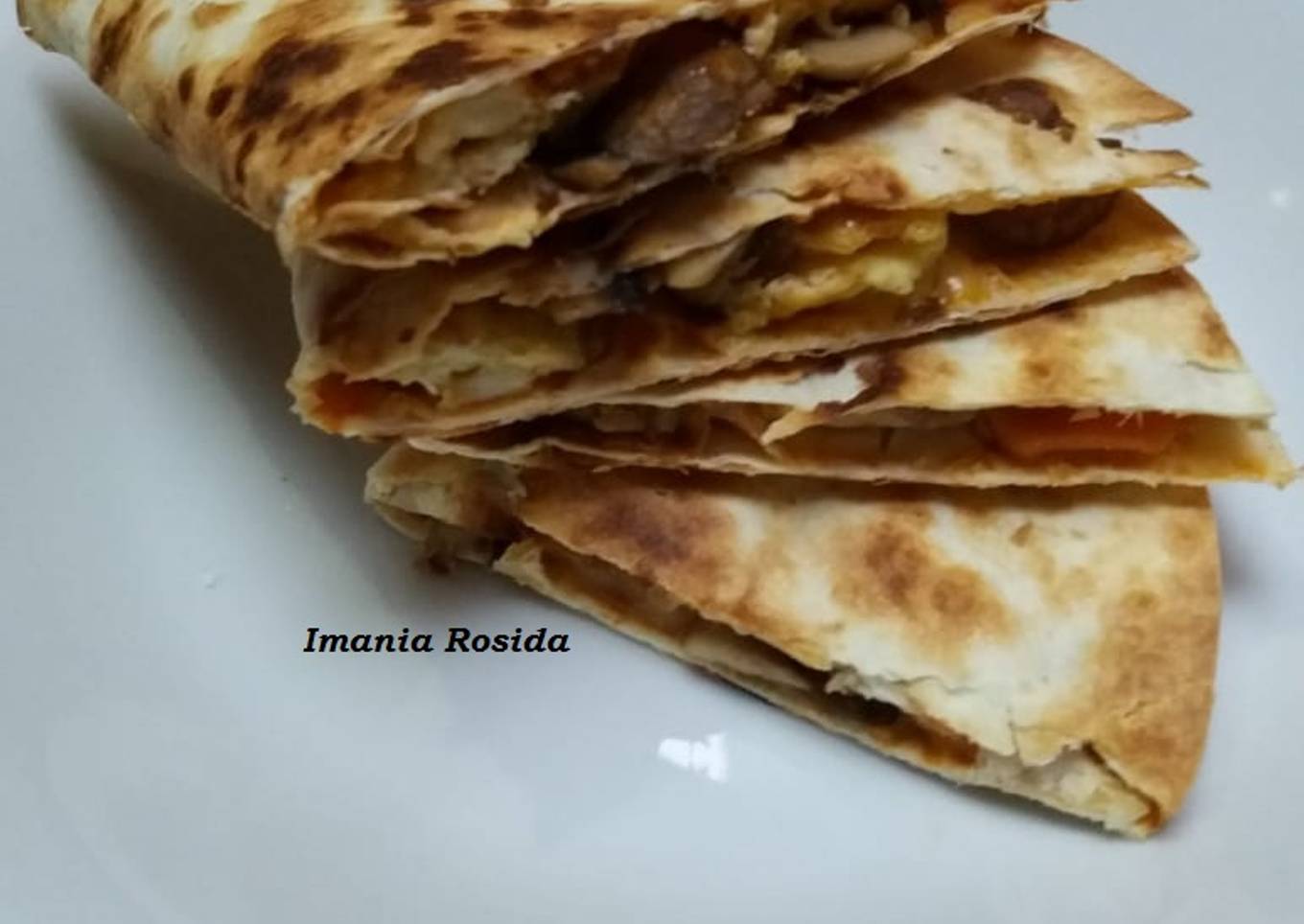 Tortila bertelur