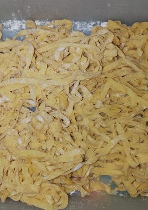 Una foto de Fideos Caseros al Huevo