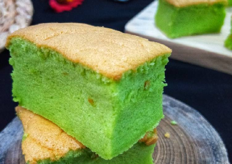 Resep: Pandan Ogura Cake yang sederhana