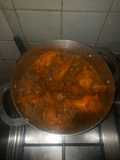 Pollo guisado isleño