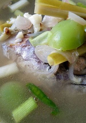 Foto resep Sop kepala Tenggiri