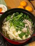 Japanese Shirodashi based hotpot soup 🇯🇵