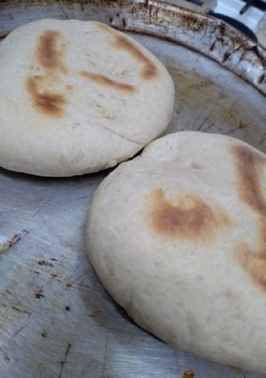 Una foto de Pan árabe