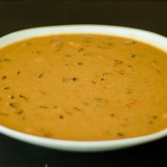 A picture of Kadala parippu pradhaman/Chanadal payasam.