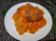 Gambar ikan barakuda saos