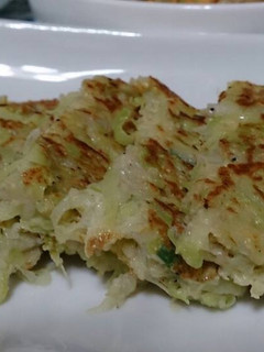 吻仔魚絲瓜煎餅 的食譜成品照片