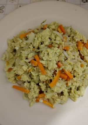 Foto resep Tumis Tauge Wortel Telur Orak-Arik Praktis