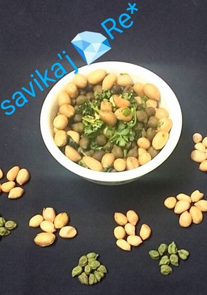 *चणा-दाणा सलाड (chana dana salad recipe in marathi) रेसिपी चे मुख्य फोटो 