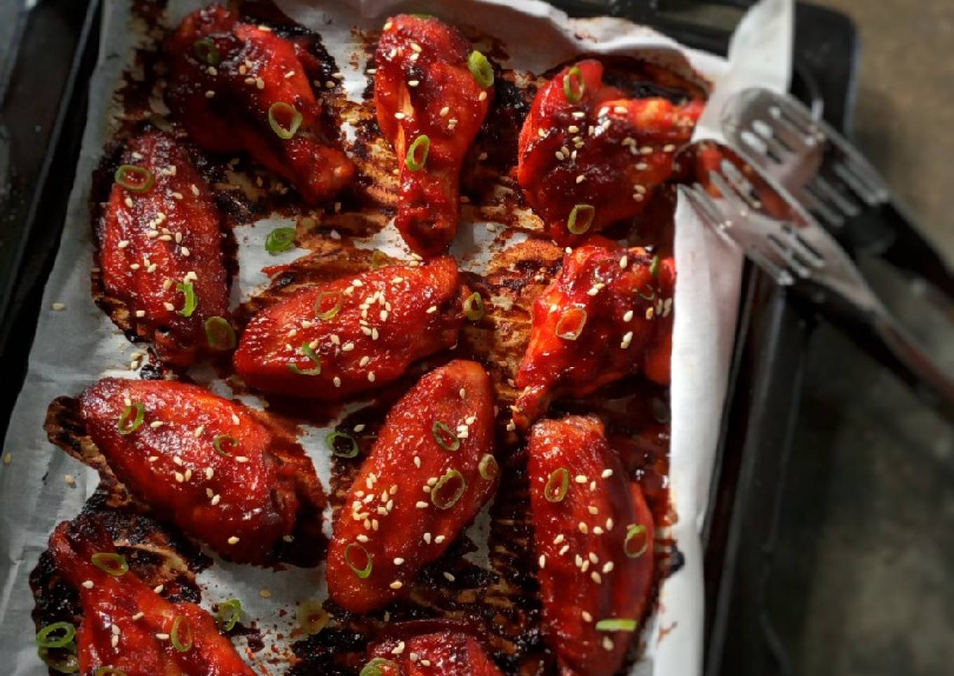 Ayam Panggang Saus Gochujang
