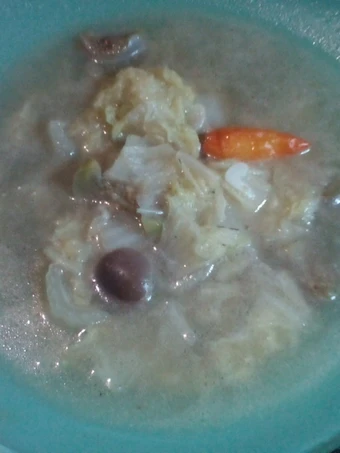 Cara Gampang Membuat Resep Lodeh sawi alakadarnya (bumbu iris) yang Bisa Manjain Lidah Anti Ribet, Sempurna