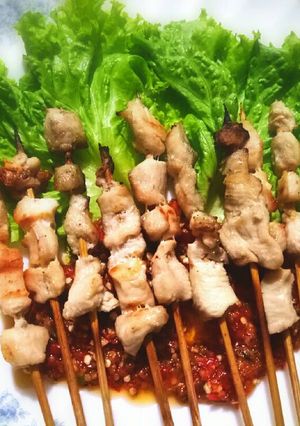 Foto resep Sate thaican rumahan
