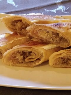 Káposztás palacsinta recept fotója