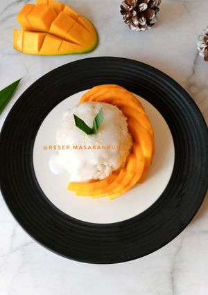 Foto resep Manggo Sticky Rice /Mangga ketan