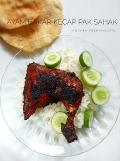 Foto resep Ayam Bakar Kecap Pak Sahak
