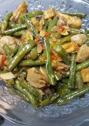Foto resep Tumis kacang panjang simple non msg👌
