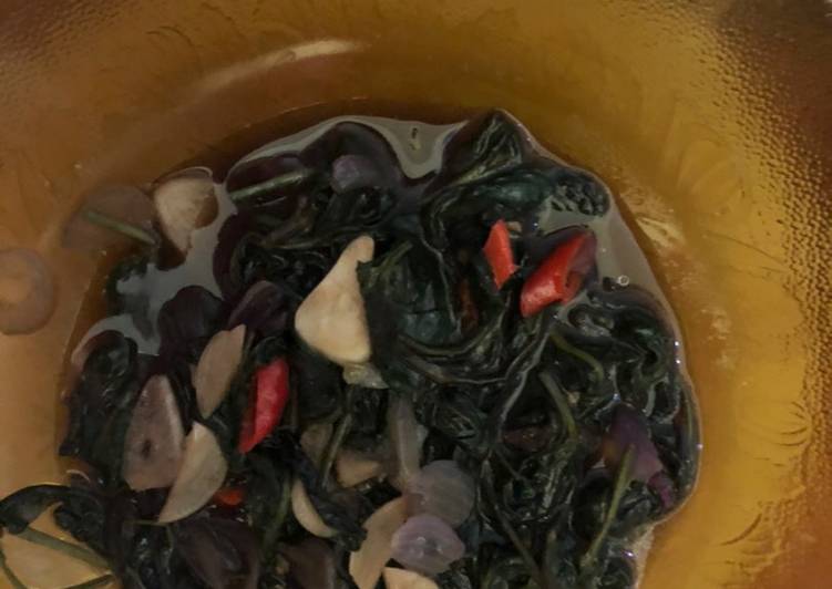 resep memasak Oseng kangkung simple yang selera bertambah