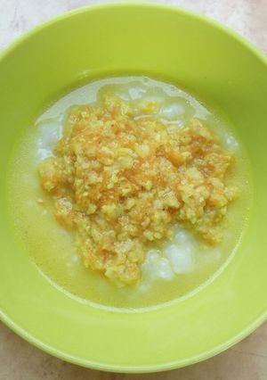 Foto resep Bubur tim udang wortel (MPASI 9 bulan)