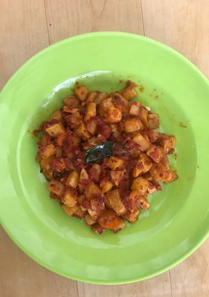 Foto resep Sambal goreng kentang