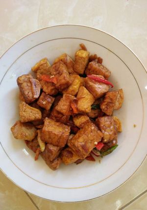 Foto resep Tempe dan tahu kecap manis ala Iney