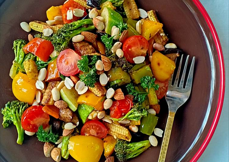 Simple Way to Make Award-winning Grilled nutty ratatouille