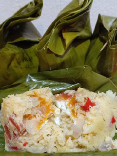 Foto resep (Seri Pepes) Botok kelapa telor asin