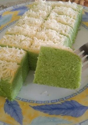 Foto resep Bolu Kukus Pandan