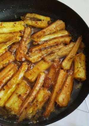 Hình của món Cá Chìa Vôi kho nghệ.