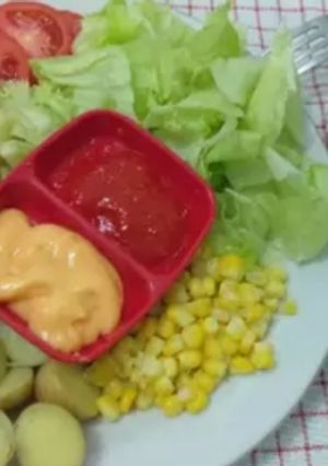Foto resep Menu diet sehat ala aku